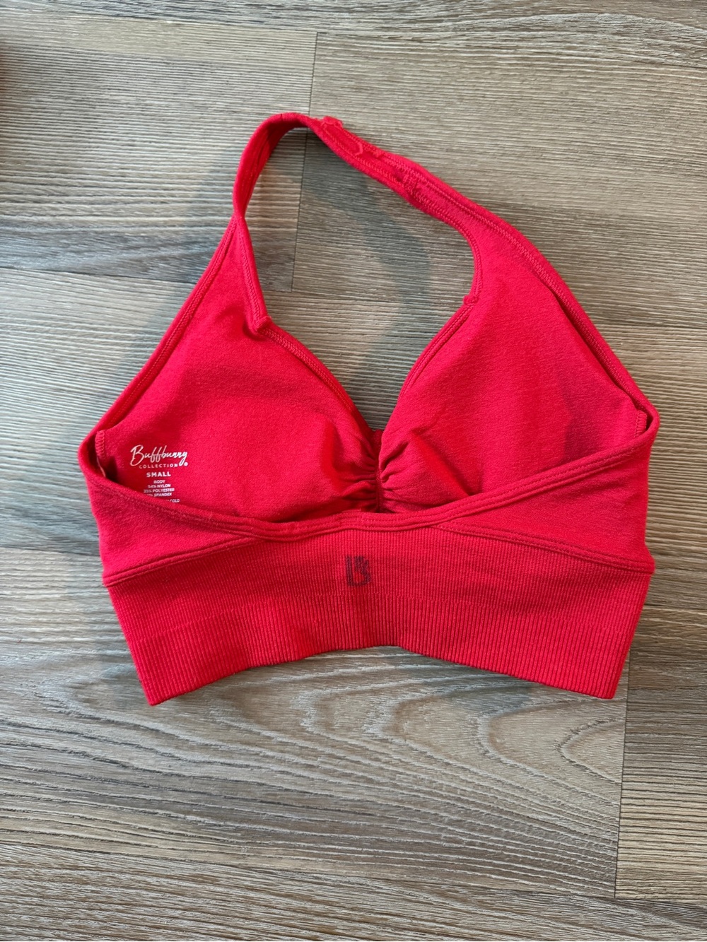 Buffbunny Halter Seamless Sports Bra - Salsa Red
S